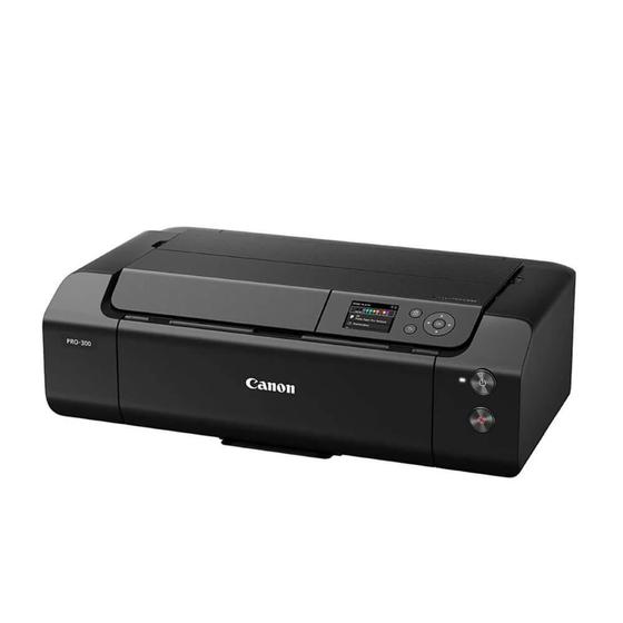 Impressora Fotográfica Canon Imageprograf Pro300 Jato de Tinta Colorida Usb, Ethernet e Wi-fi Bivolt