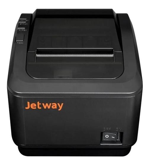Impressora Térmica Não Fiscal Jetway Jp-500 Transferência Térmica Monocromática Usb, Serial e Ethernet Bivolt Impressora Térmica Não Fiscal Jetway Jp-500 Transferência Térmica Monocromática Usb, Serial e Ethernet Bivolt
