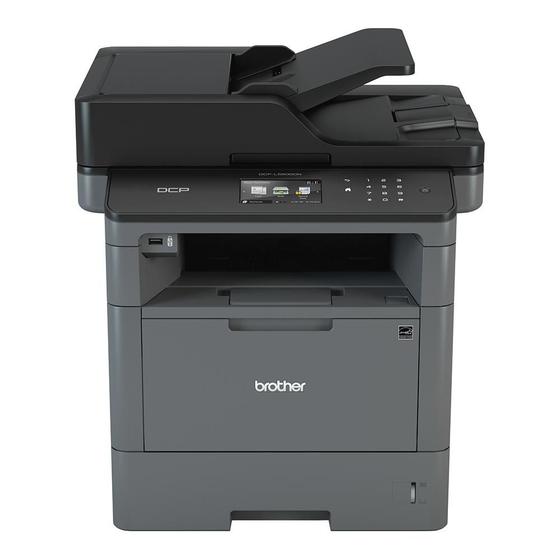 Impressora multifuncional Brother DCP-L5502DN preta 110V - 120V Menor preço em Impressora multifuncional Brother DCP-L5502DN preta 110V - 120V