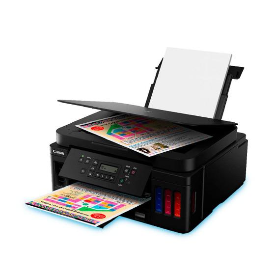 Imagem de Impressora Multifuncional Canon Colorida Mega Tank G6010