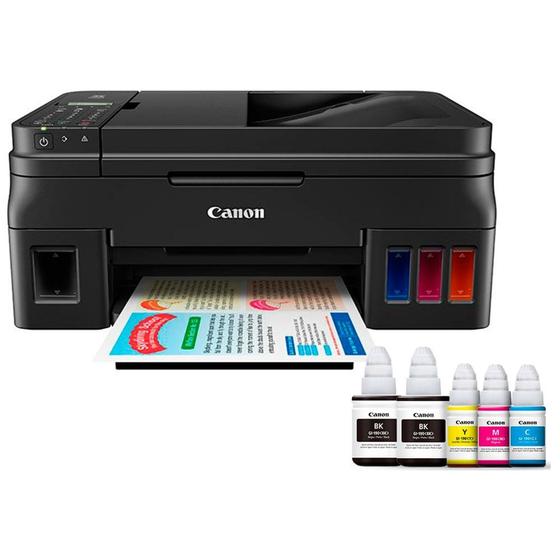 Imagem de Impressora Multifuncional Canon Tanque de Tinta Wi-Fi Pixma Maxx G4111 Jato de Tinta Bivolt