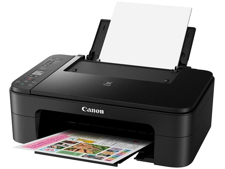 Impressora Multifuncional Canon TS 3110 - Jato de Tinta Wi-Fi Colorida LCD 1,5” USB Imagem de Impressora Multifuncional Canon TS 3110