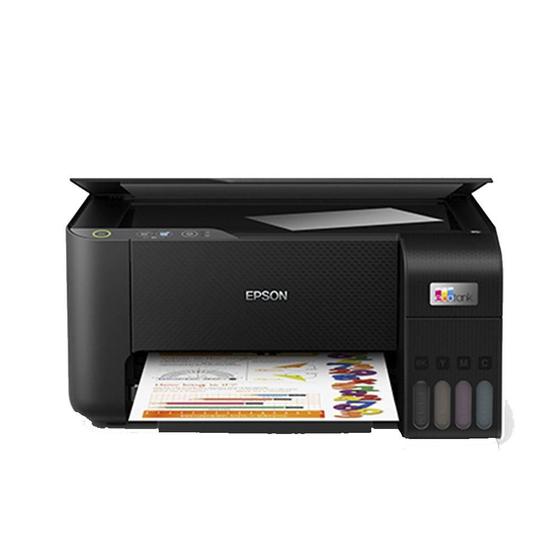 Imagem de Impressora Multifuncional Epson EcoTank L3210, Colorida, USB, Bivolt, Preta - C11CJ68302