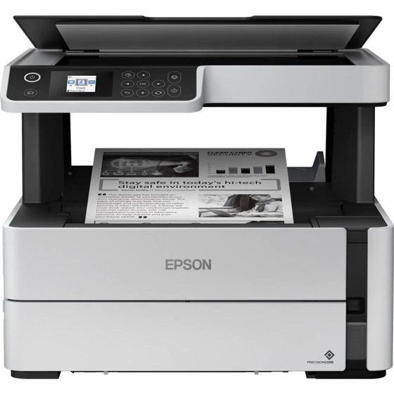 Imagem de Impressora Multifuncional Epson EcoTank M2170 Monocromática Tanque de Tinta Wi-Fi Bivolt