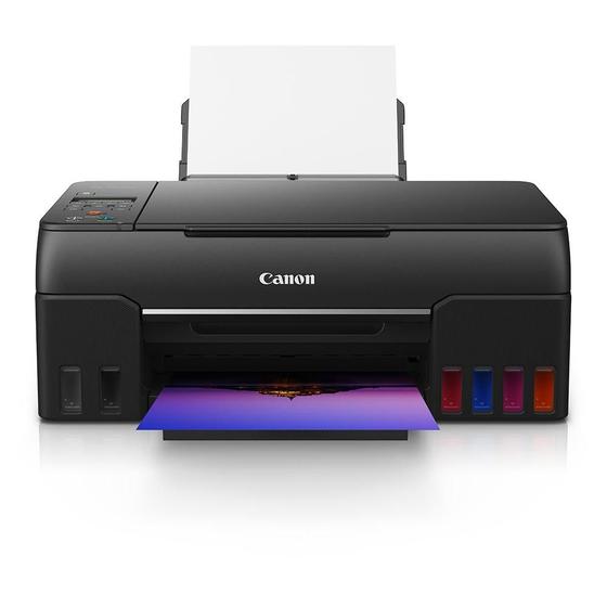 Impressora Multifuncional Fotográfica Canon Mega Tank, Colorida, Wi-Fi, Display LCD, Preto - G610 Menor preço em Impressora Multifuncional Fotográfica Canon Mega Tank, Colorida, Wi-Fi, Display LCD, Preto - G610