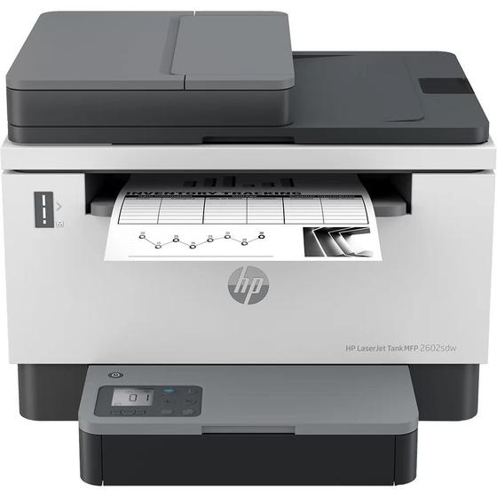 Imagem de Impressora multifuncional hp laserjet tank 2602sdw wifi