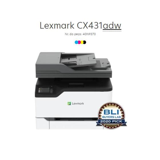 Multifuncional Lexmark Cx431adw Laser Colorida Usb, Ethernet e Wi-fi 110v