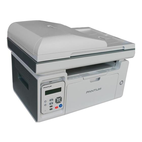 Imagem de Impressora Multifuncional Laser Pantum Mono, USB, Wifi, 110V, Branco - M6559NWST