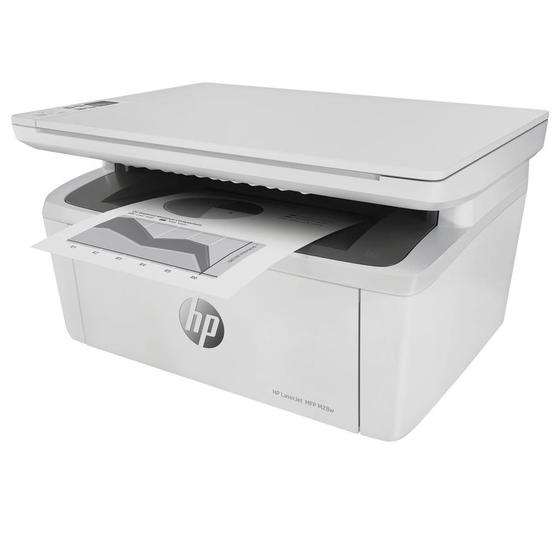 Imagem de Impressora Multifuncional Mono HP LaserJet Pro M28w MFP Wi-Fi 110v