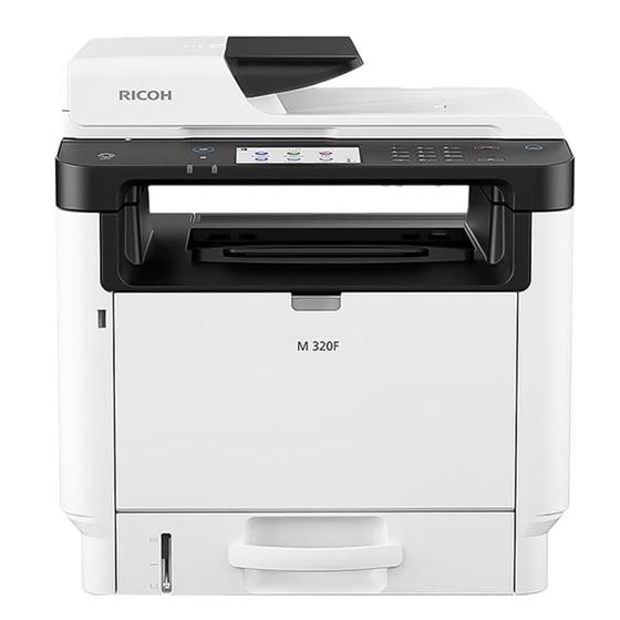 Imagem de Impressora Multifuncional Ricoh, Laser, 960W, Ethernet, USB, Preto e Branco - M320F