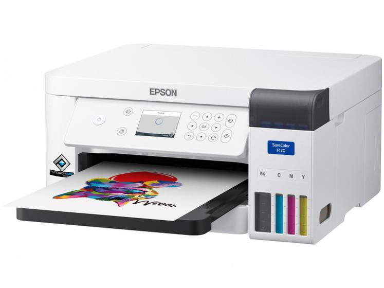 Impressora Convencional Epson Surecolor C11cj80202 F170 Jato de Tinta Colorida Usb, Ethernet e Wi-fi Bivolt