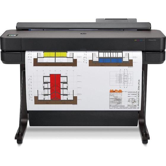 Impressora Convencional Hp Designjet T650 36" 5hb10a Jato de Tinta Térmico Colorida Usb, Ethernet e Wi-fi Bivolt