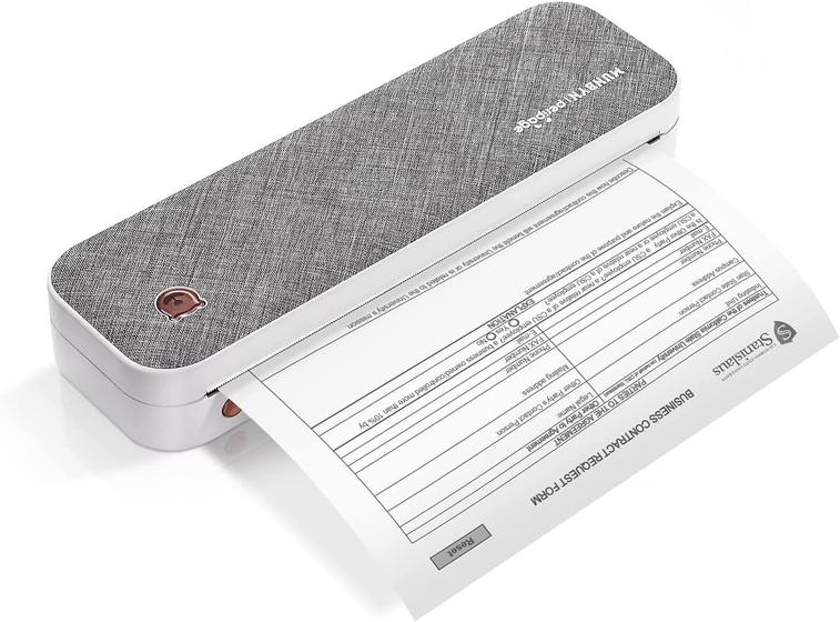 Imagem de Impressora Portátil MUNBYN ITP01 - Sem Fio e Bluetooth - Térmica