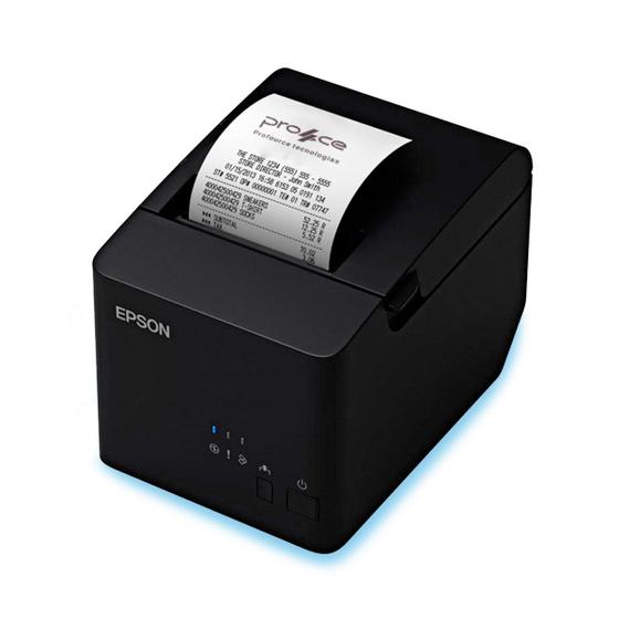 Impressora Térmica Não Fiscal Epson C31ch26032 Tm-t20x Transferência Térmica Monocromática Ethernet Bivolt Impressora Térmica Não Fiscal Epson C31ch26032 Tm-t20x Transferência Térmica Monocromática Ethernet Bivolt