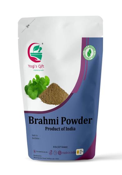 Imagem de Impulsionador natural de crescimento capilar Brahmi Powder Yogi's Gift 227g