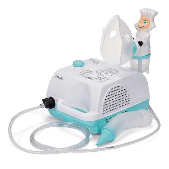 Imagem de Inalador e Nebulizador Omron Inalakids NE-C703 Bivolt Branco