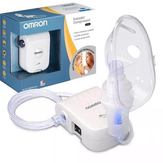 Imagem de Inalador Nebulizador Compressor Omron Elite NE-C803 - Bivolt
