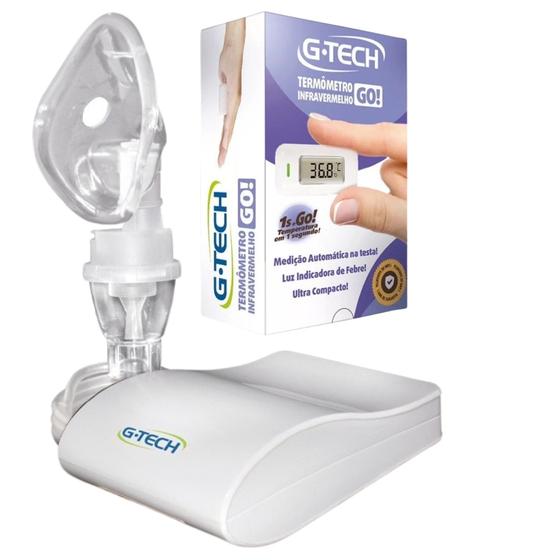 Imagem de Inalador Nebulizador Gtech Bivolt Infantil Adulto Silencioso