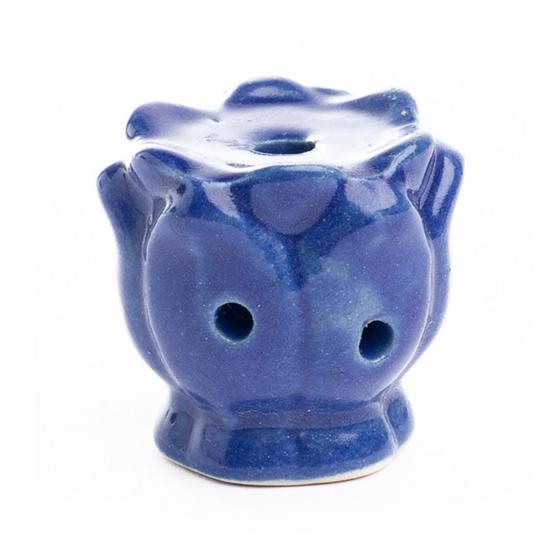 Imagem de Incensário Indiano Cascata de Porcelana Azul