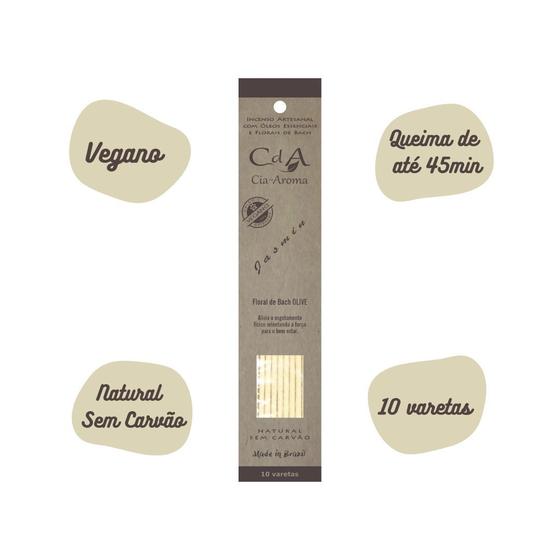 Imagem de Incenso 100% Natural Vegano Cia de Aroma - Jasmin