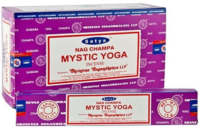 Imagem de Incenso Indiano De Massala Satya Mystic Yoga 15G