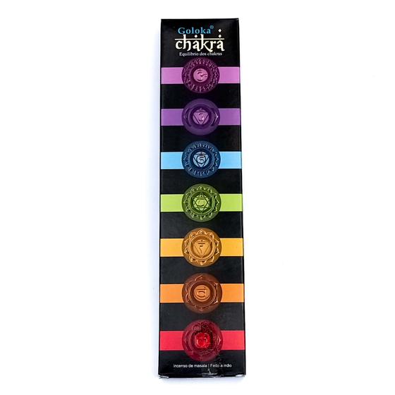 Imagem de Incenso Indiano Goloka 7 Chakras 15g