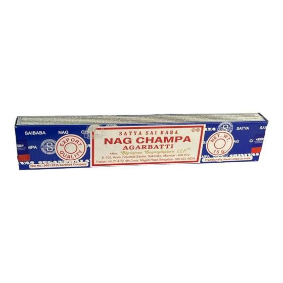 Imagem de Incenso Massala Nag Champa Satya Sai Baba Caixa 12 Varetas