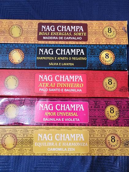 Imagem de Incenso massala Premium Nag champa 5cx/8varetas