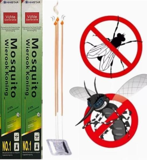 Imagem de Incenso mata  mosquito wierook koning 50 caixas 1.500 un