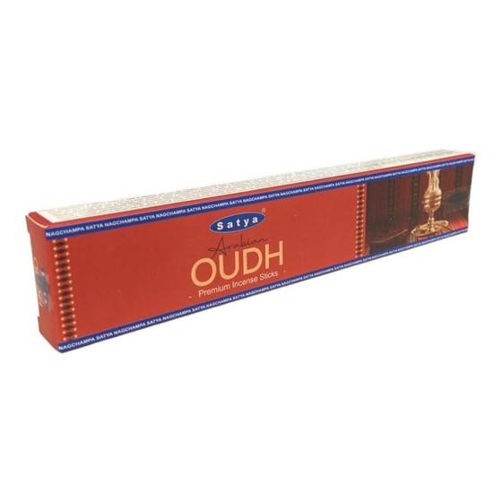 Imagem de Incenso Meditação Massala Arabian Oudh Satya Cx C 12 Var