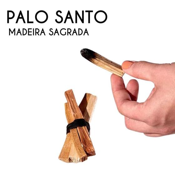 Imagem de Incenso Natural Palo Santo 50G - Madeira Sagrada Do Peru