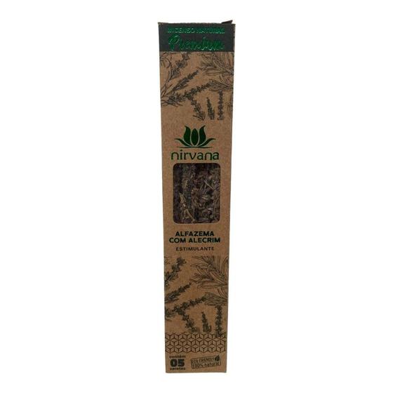 Imagem de Incenso Nirvana Alfazema c/ Alecrim Premium Cx Com 5 Varetas