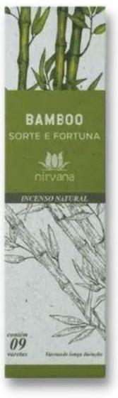 Imagem de Incenso Nirvana Natural Bamboo 100% Natural (9 Varetas)