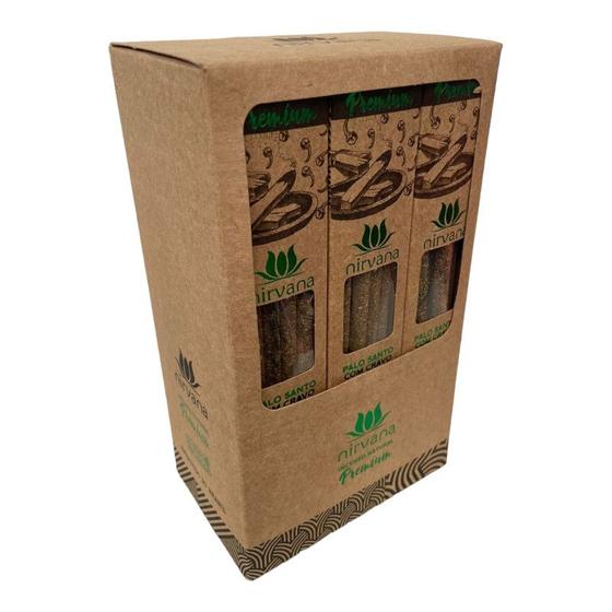 Imagem de Incenso Nirvana Palo Santo C/ Cravo Premium 12Cx Com 5 Varet