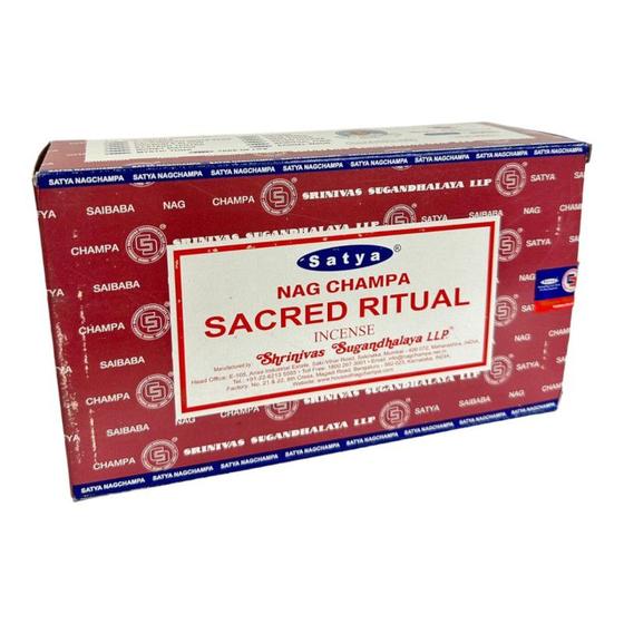 Imagem de Incenso Ritual Secreto Massala Sacred Ritual Satya 12Cx12Var