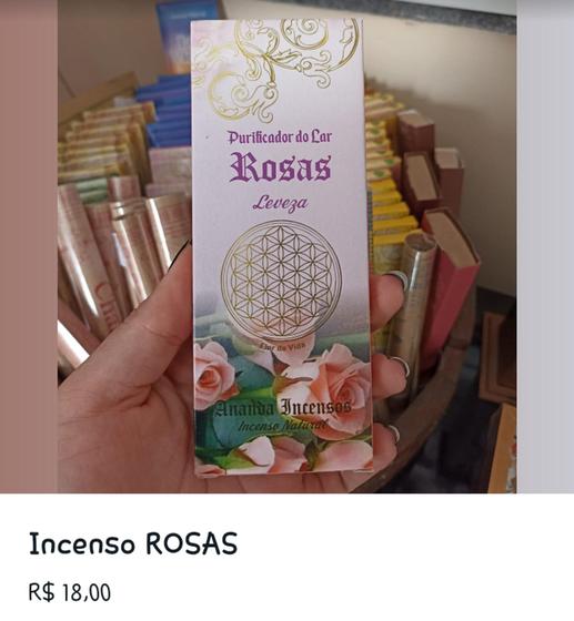 Imagem de Incenso ROSAS