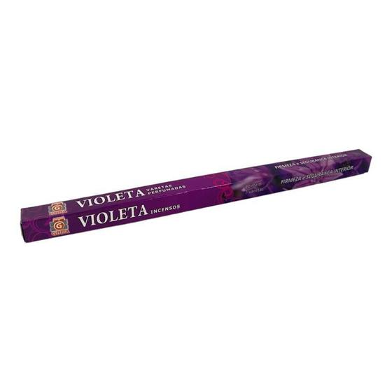 Imagem de Incenso Violeta Guda Indiano Caixa Com 7 Varetas