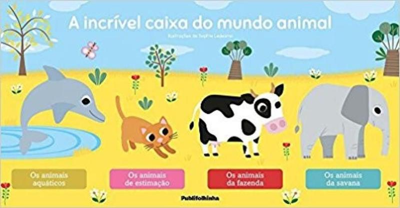 Imagem de Incrivel caixa do mundo animal, a - os animais aquaticos, os animais de est - PUBLIFOLHINHA