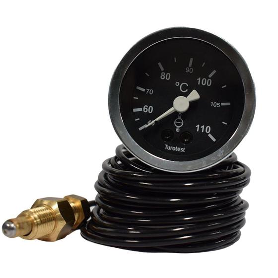 Imagem de Indicador temperatura água mecânico 60mm 4mt m14x1,5 mercedes 321 608 - TUROTEST