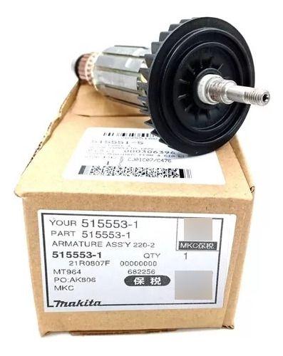 Imagem de Induzido Rotor P Esmerilhadeira M9507 M9508 220v Makita