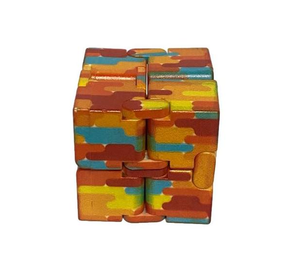 Infinity Cube - Cubo Infinito Colorido Fidget Anti Stress Imagem de Infinity Cube - Cubo Infinito Colorido Fidget Anti Stress