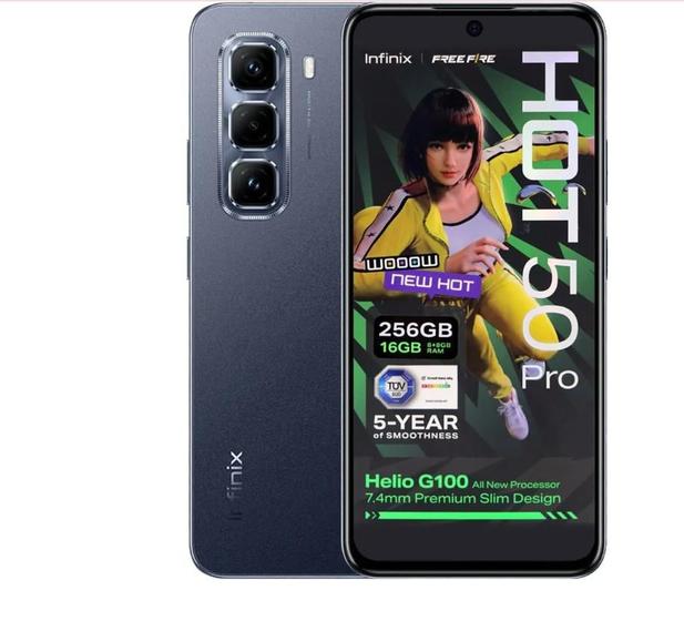 Infinix Hot 50 Pro 256gb Preto - Dual Chip Infinix Hot 50 Pro 256gb Preto - Dual Chip