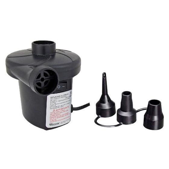 Inflador Bomba Elétrica De Ar Para Encher Colchão Inflável Boia Piscina 220V Western 2021/220 Menor preço em Inflador Bomba Elétrica De Ar Para Encher Colchão Inflável Boia Piscina 220V Western 2021/220