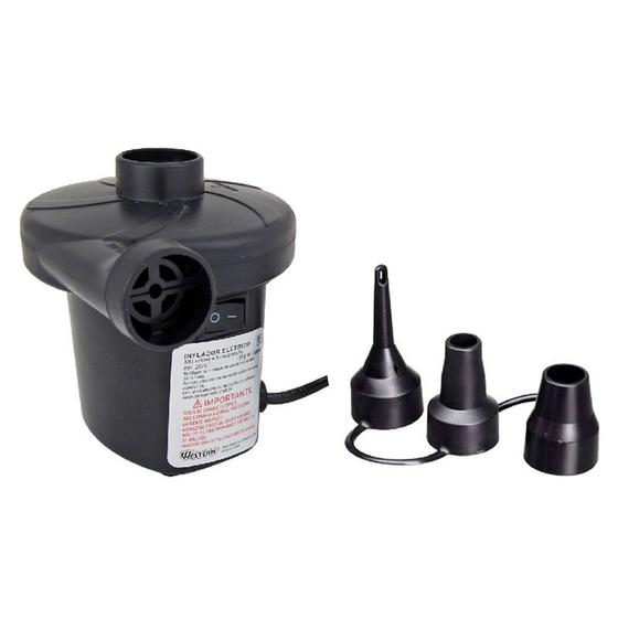 Inflador Elétrico Bomba De Ar para Encher Infláveis 220V Western 2021/220 Menor preço em Inflador Elétrico Bomba De Ar para Encher Infláveis 220V Western 2021/220
