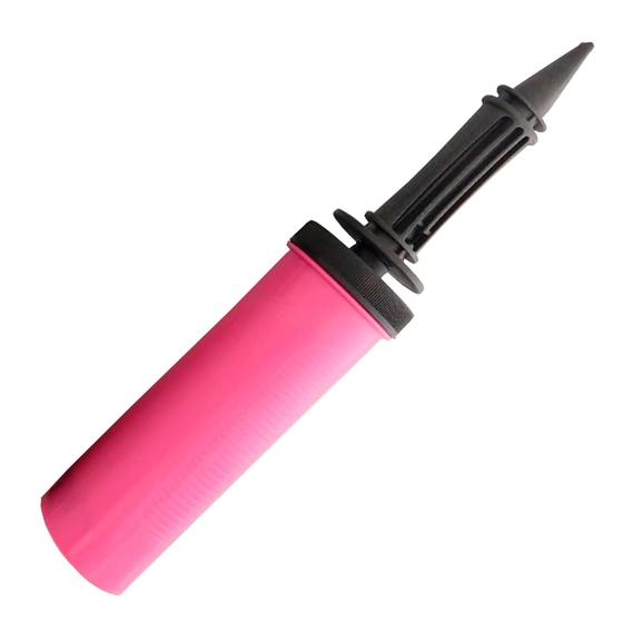 Imagem de Inflador Manual De Balões Bexigas Bolas Bóias Rosa Oferta