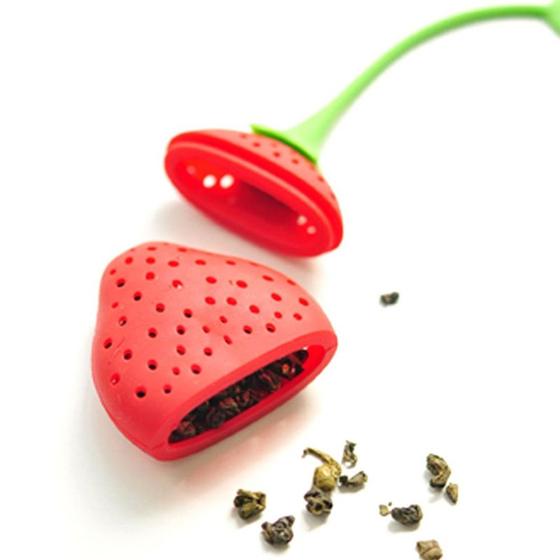 Imagem de Infusor de Fruta Silicone Chá Diversos Modelos