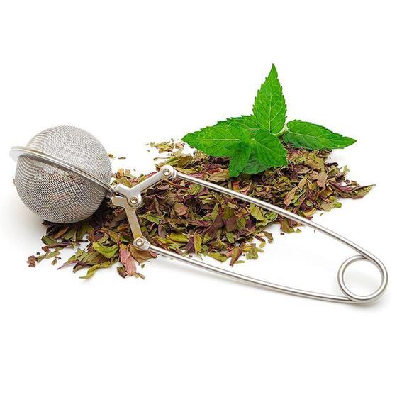 Infusor Para Chá Ervas Peneira Coador Aço Inox Reutilizável - Clink Menor preço em Infusor Para Chá Ervas Peneira Coador Aço Inox Reutilizável - Clink