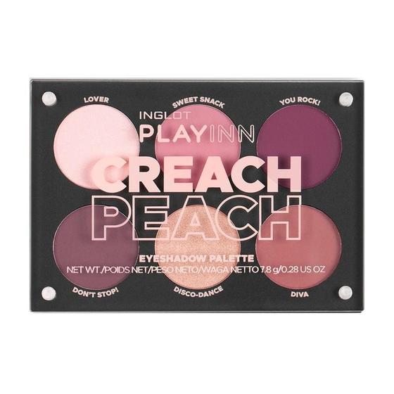 Imagem de Inglot Playinn Creach Peach Paleta De Sombras 8,4G