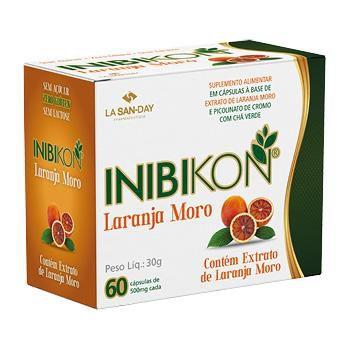 Imagem de Inibikon Laranja Moro 60 Cápsulas - La San Day