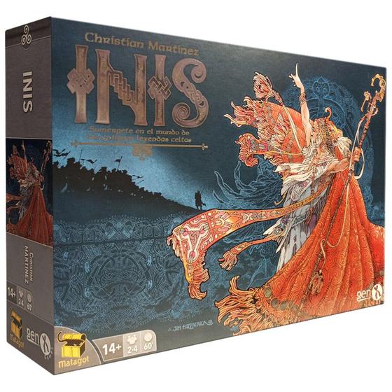 Imagem de Inis Jogo de Tabuleiro Board game Pt Br